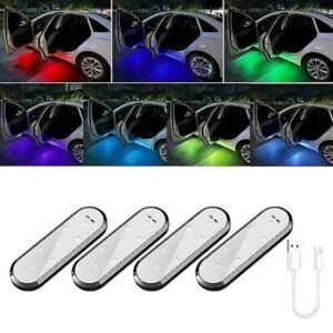 4Pcs Car Door RGB Lights